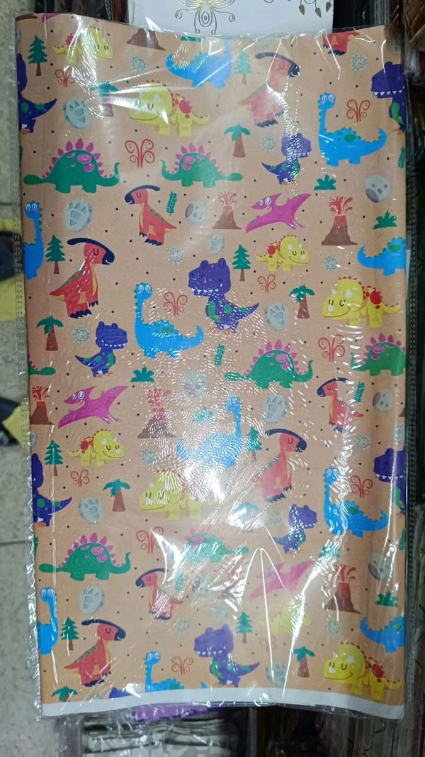 Giftsheet Wrapping paper dino