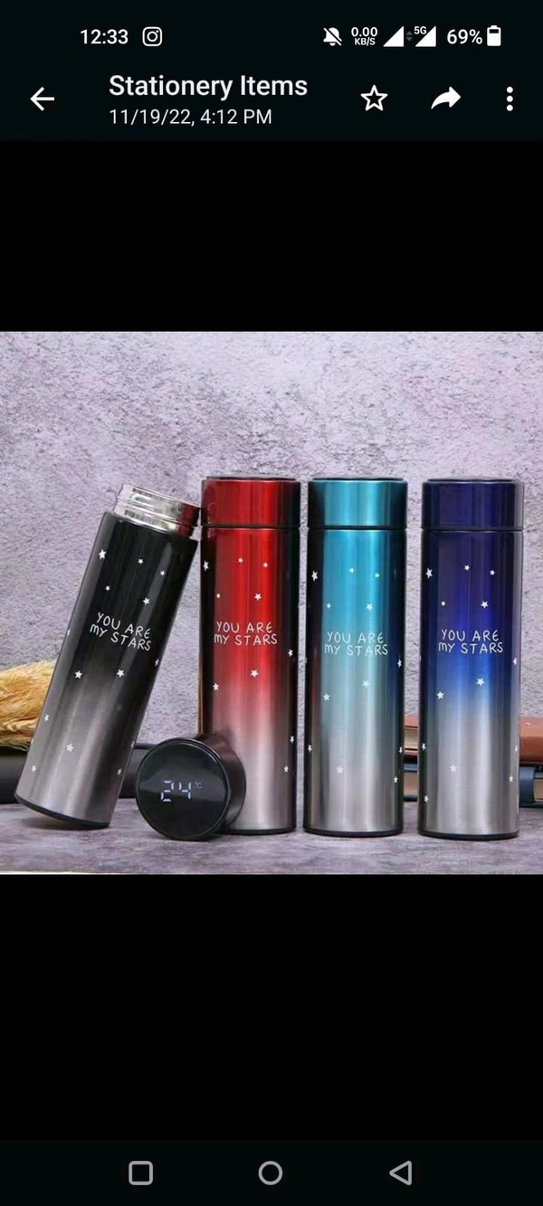 Star temperature bottle