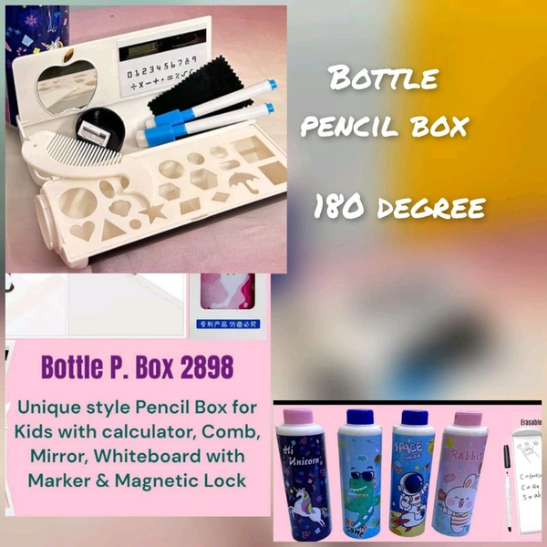 Bottle pencil box