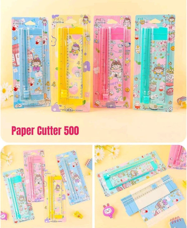 Printed paper cutter