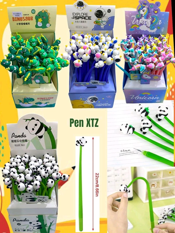 Gel pen flexible mix