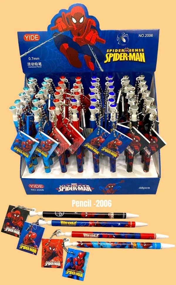 Mechanical dairy pencil spider