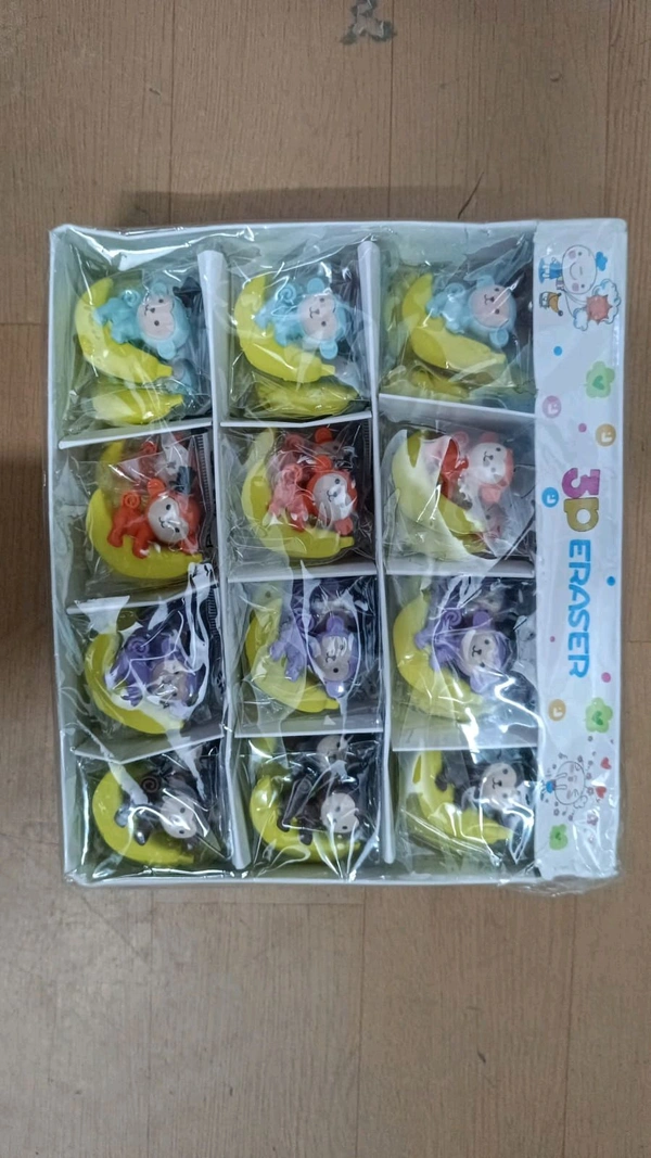 Monkey eraser 48pc