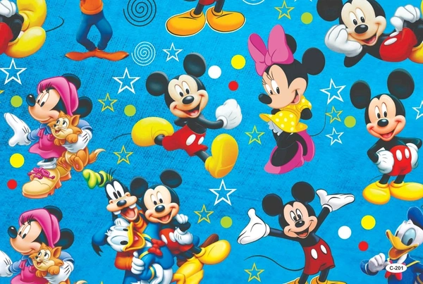 Gift Wrapping Paper Micky 