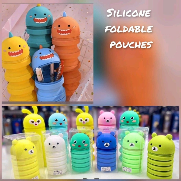 Silicone Foldable Pouch