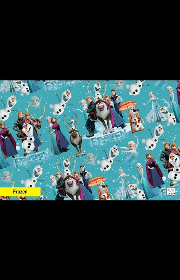 FROZEN GIFT WRAPPING SHEET