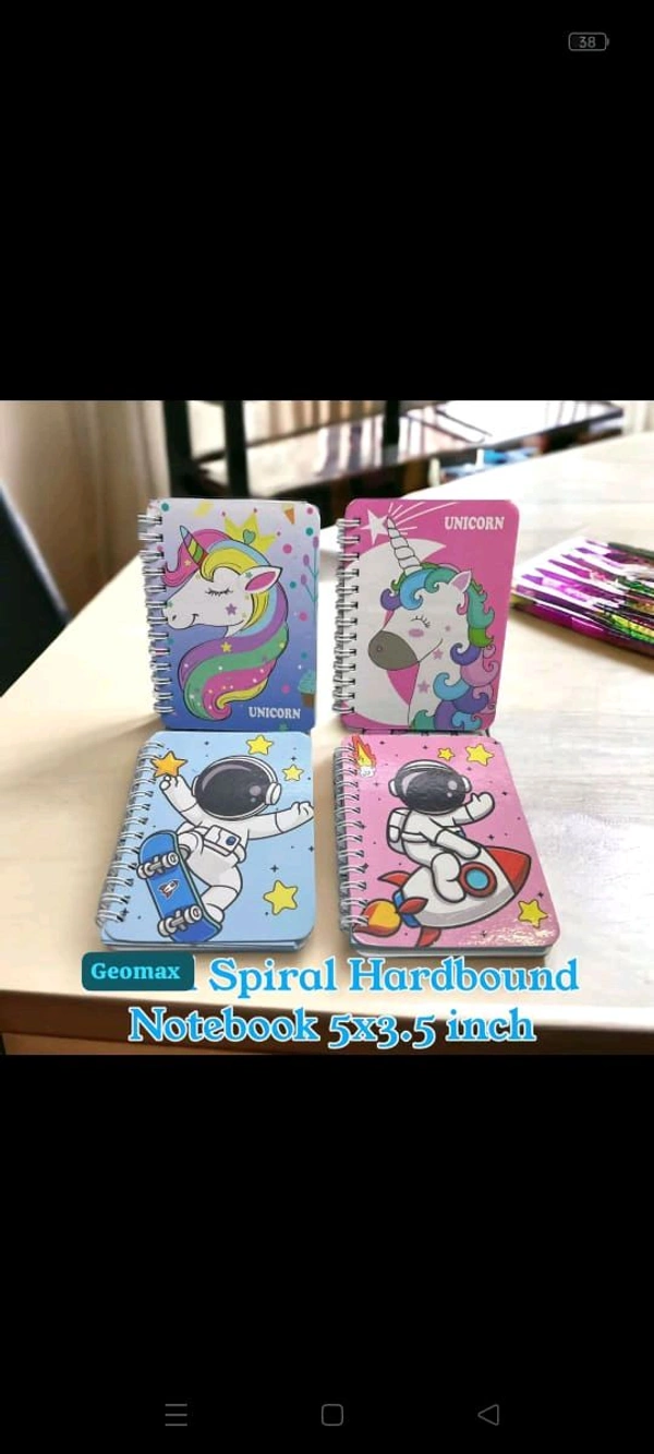Spiral Hardbound Notebook