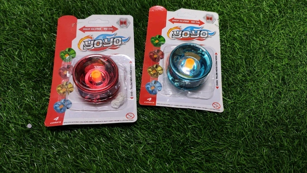 Yoyo Toy 1pcs Pack Metal Finish
