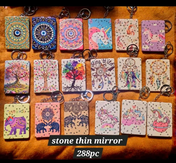 Stone Thin Mirror (12pcs Box) 