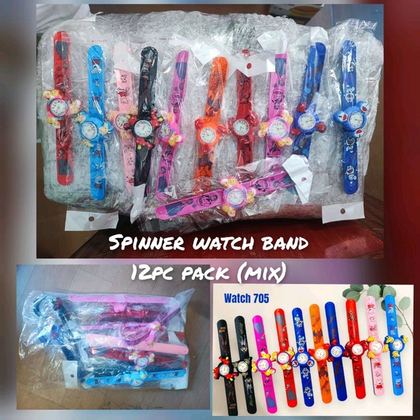 Spinner Watch Band (12pcs Pack) 