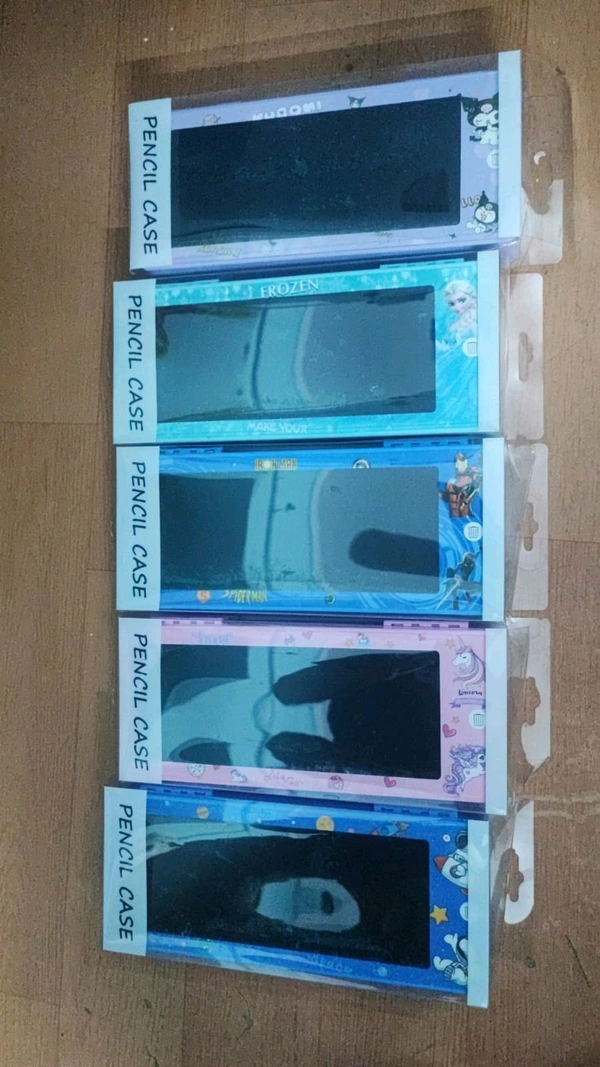 Lcd Tablet Pencil Box Double Door