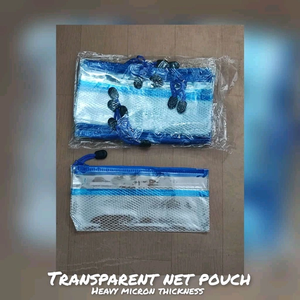 Transparent Net Pouch 