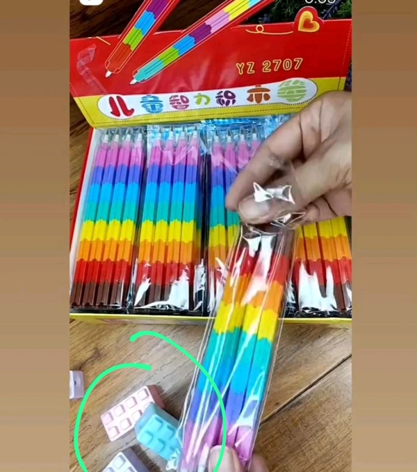 Rocket pencil (24 pouch in box)