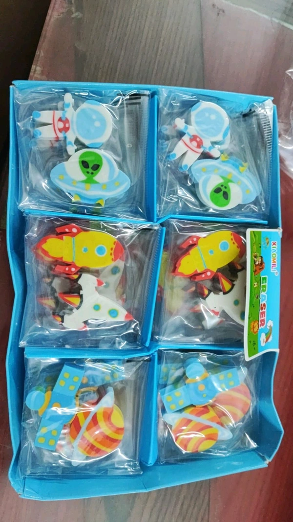 SPACE 2D ERASER (30PCS BOX)