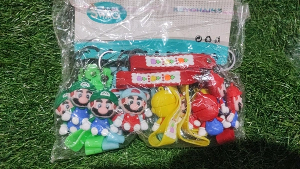 Mario band keychain