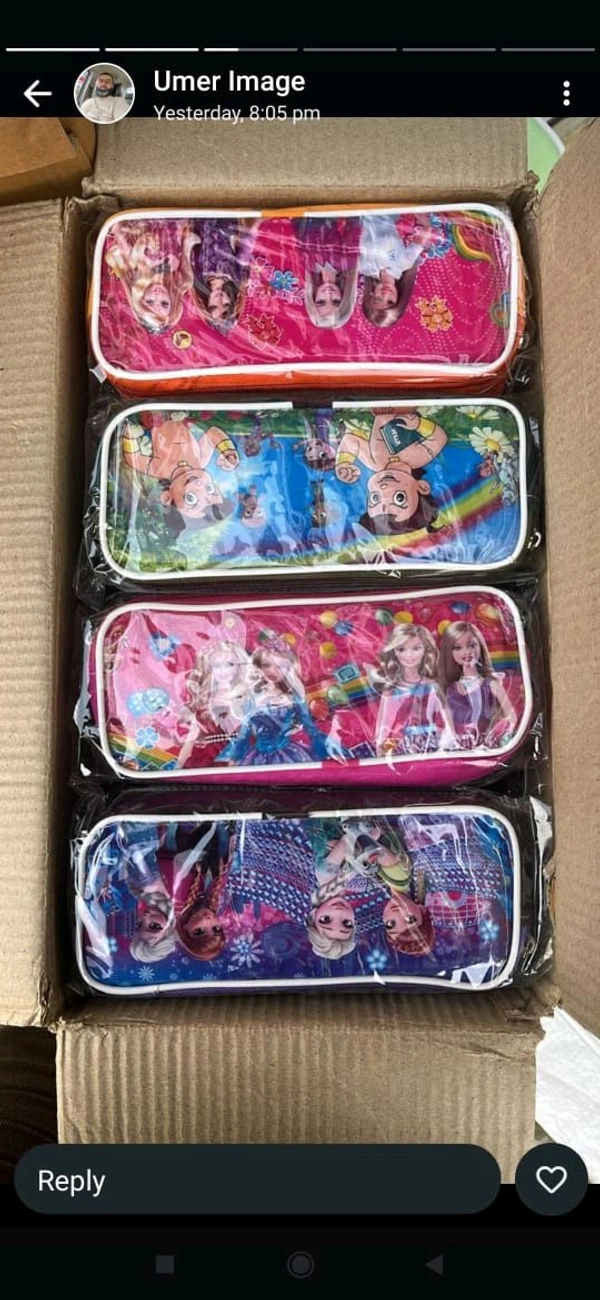 Character Single Zip Pouch  No. 13