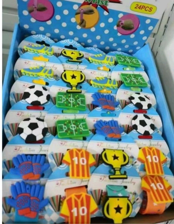 Football Slap band (12pc Pack)