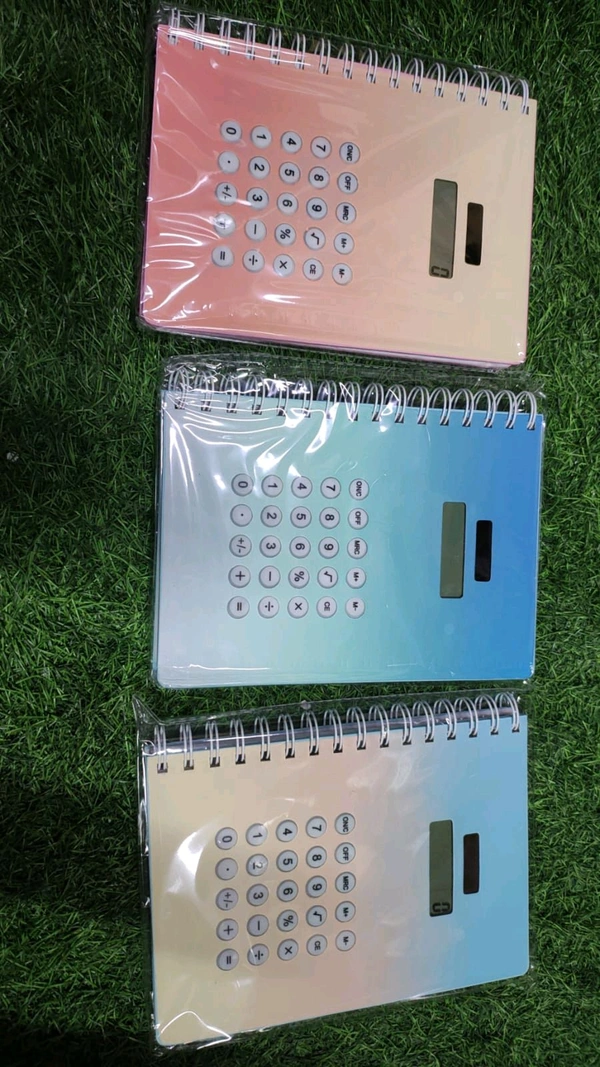 Calculator Notebook Adult 