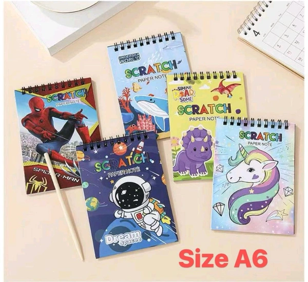 A6 Small scratch (12 Pcs Pack)