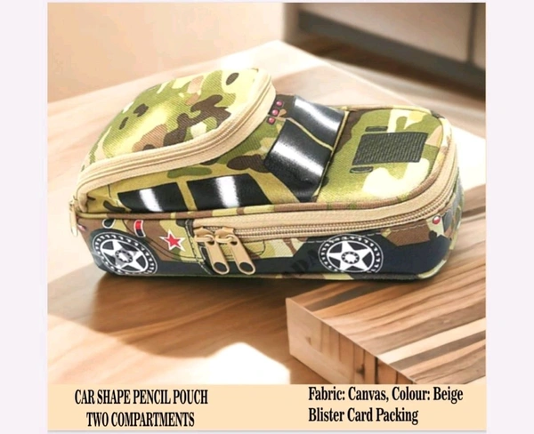 Car Shape Pencil Pouch 