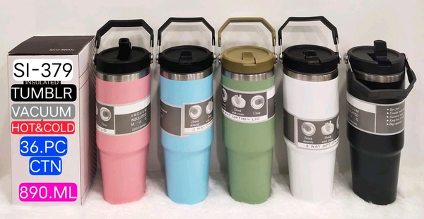 Tumbler with mobile holder