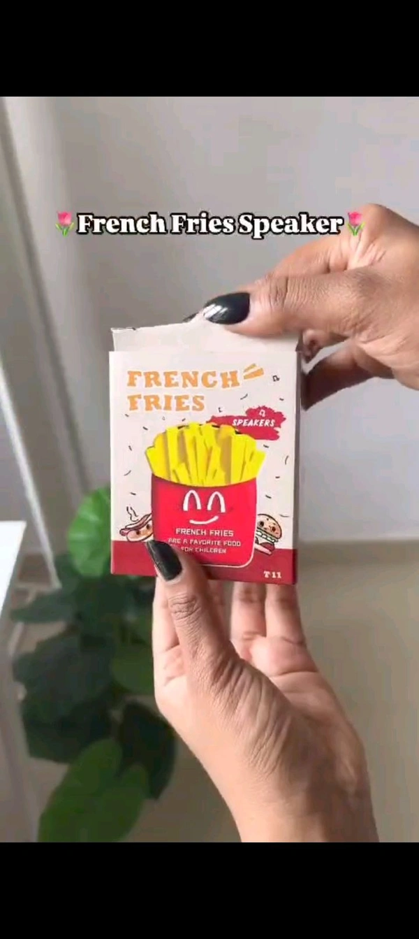 French Fries Speaker 