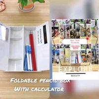 Water glitter pencil box 360 degree 