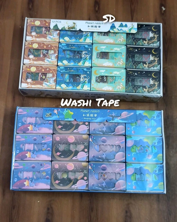 Washi tape 12pc pack