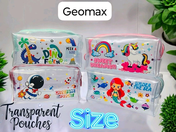 Transparent pouch 6pc packing