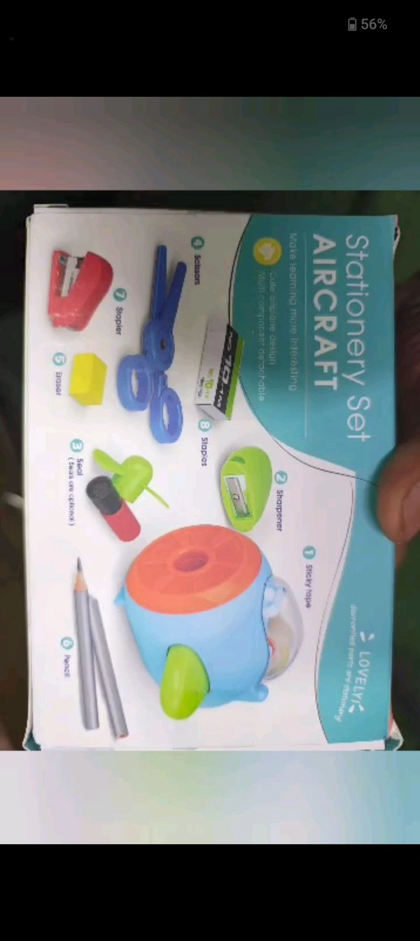 Air craft stationery set