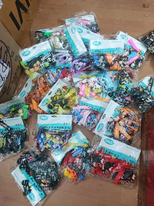 Mix Band Keychain (12 Pcs Pack)