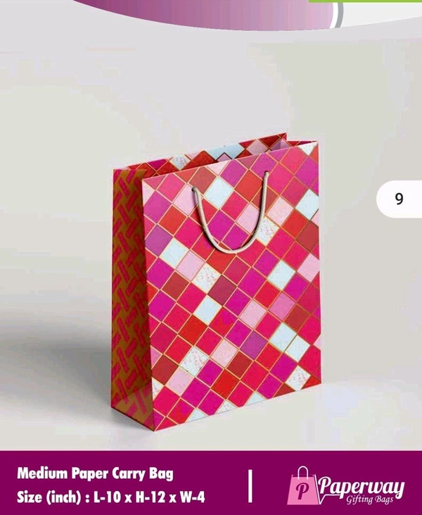 Medium paper carry bag
