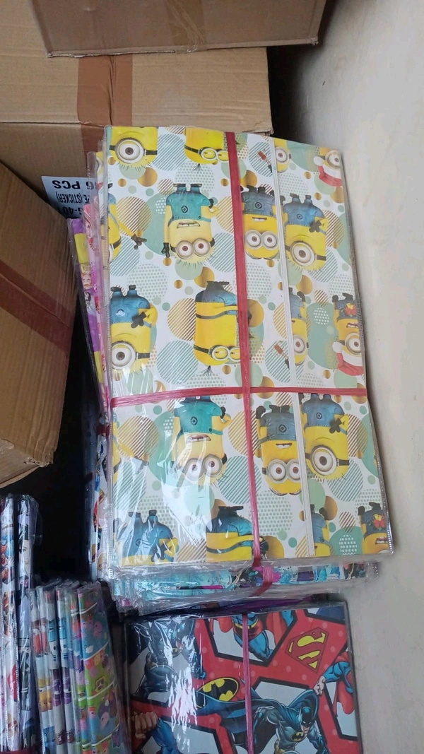 MINION GIFT WRAPPING SHEET