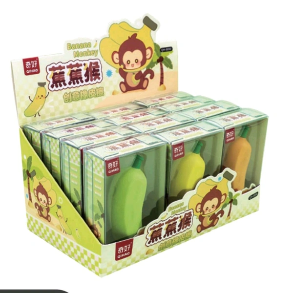 Banana Big eraser (12pc box)