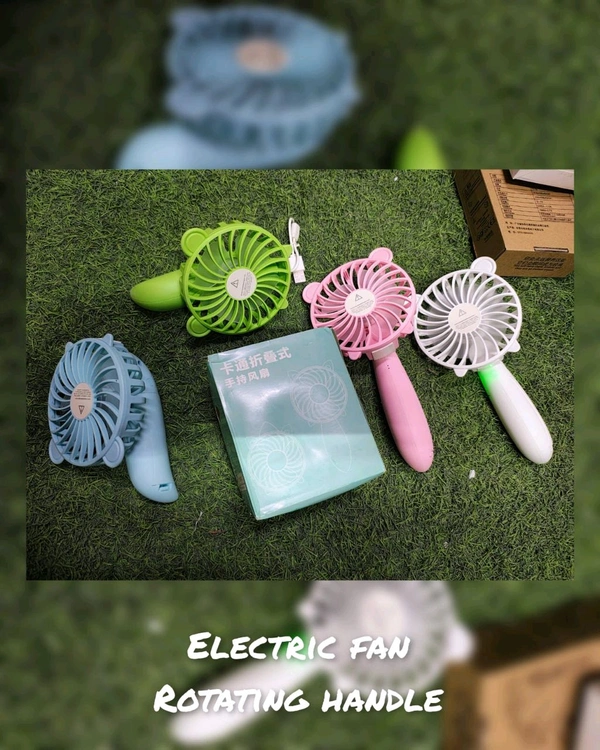 Rotating handle fan
