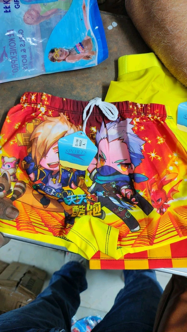 Swimming shorts (Boys) Many designs Short size
