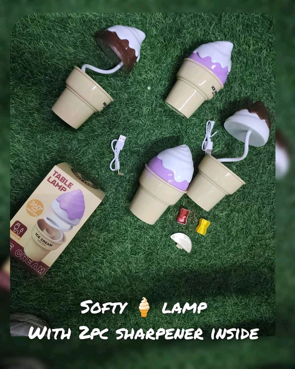 Softy lamp With sharpener inside 

