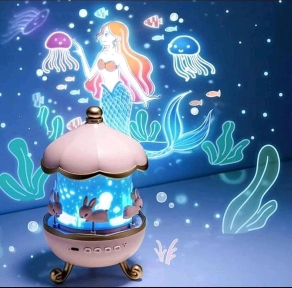 Rabbit Lamp With Music 