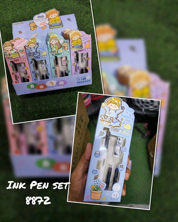 ink pen set 8872 (24 Pcs Box)