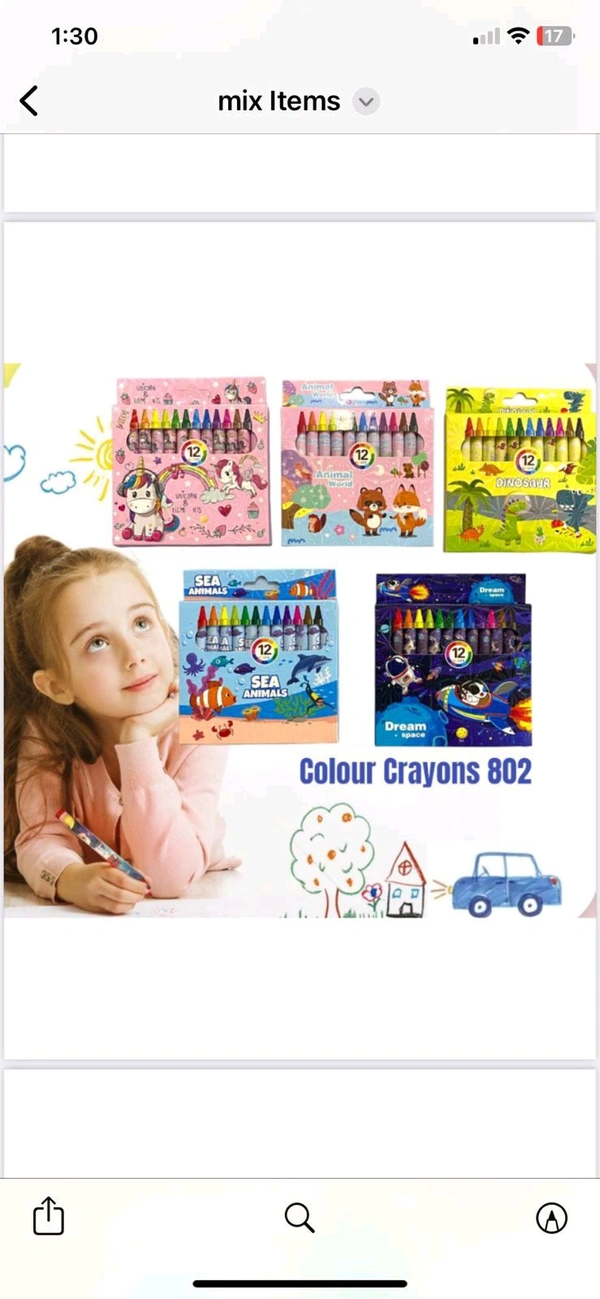 wax crayon