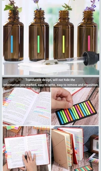 Translucent fluorescent sticky notes 300pc