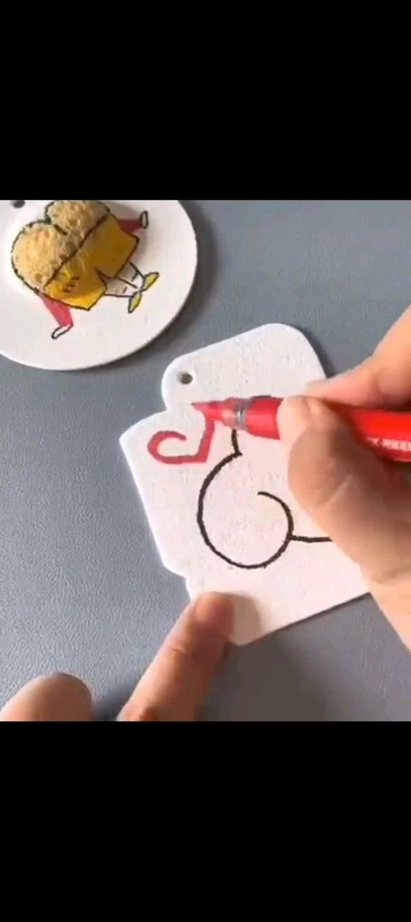 3d magic painting popcorn 