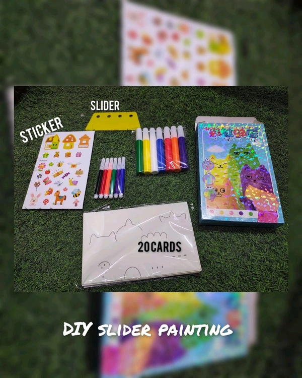 DIY sliders painting 