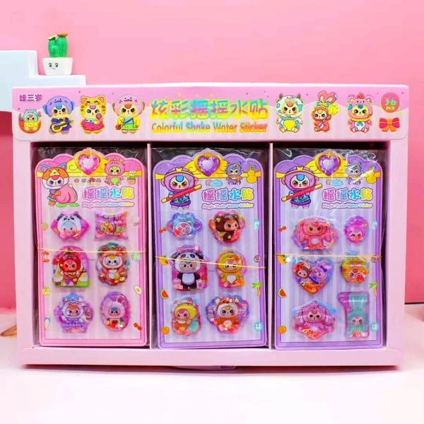 Magic Water sticker (36 card Box)