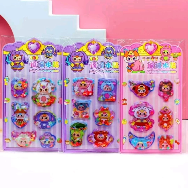 Magic Water sticker (36 card Box)