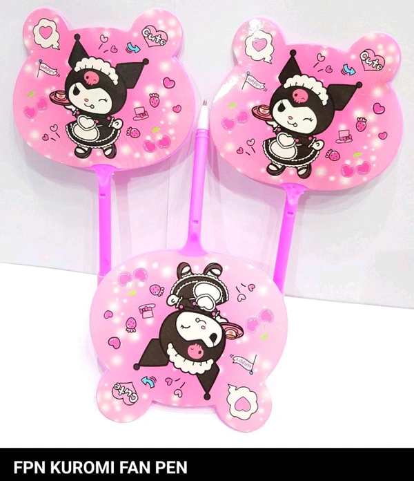 Fan gel pen small (100pc polythene)