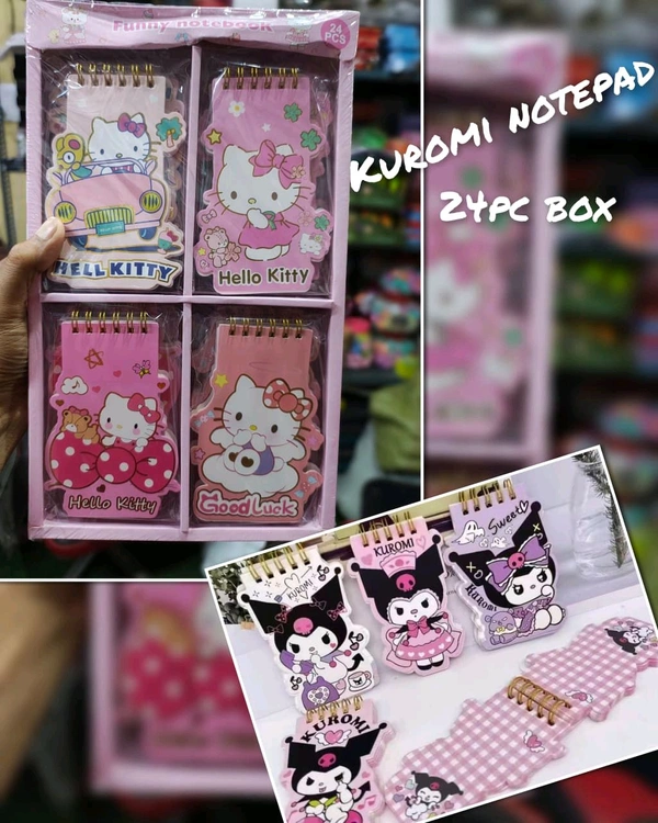 Kuromi notepad (24pc box)