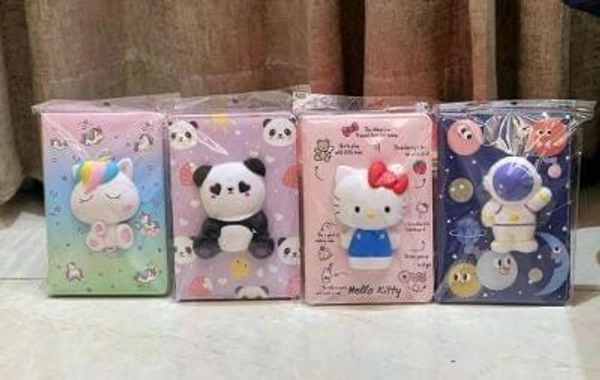 Soft puffy notebook A5 