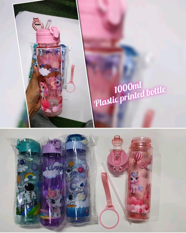 1000ml Printed Plastic bottle