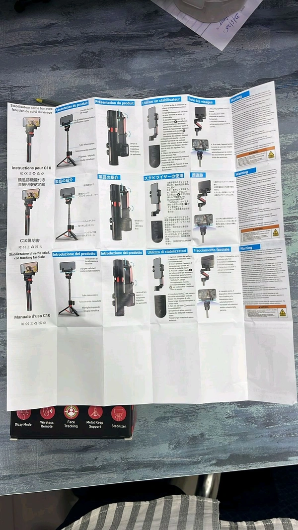 C10 face tracking gimbal Mobile stand 